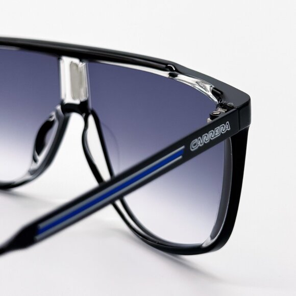 NEW CARRERA 1056/S 0D51 SUNGLASSES MEN BLACK SQUARE EYEWEAR CARRERA - Picture 5 of 8